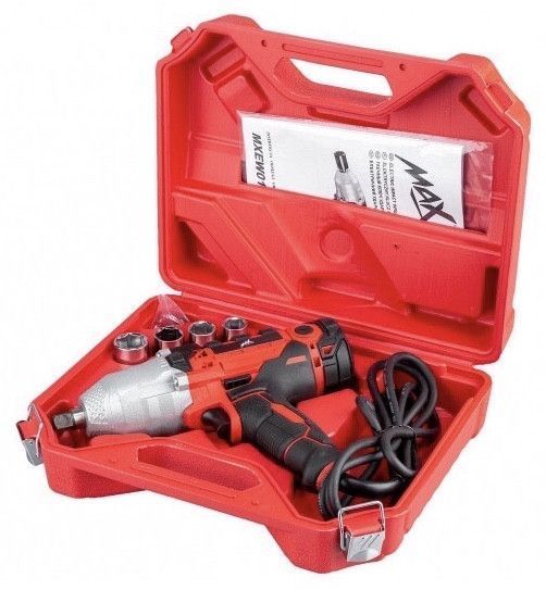 Електричний ударний гайковерт MAX 2200 W (MXEW01) насадка (17,19,21,23) 1103240621 фото