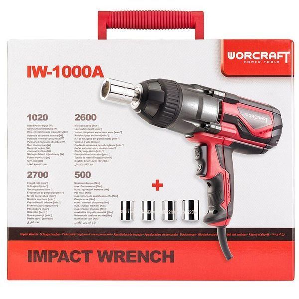 Гайковерт ударный электрический WORCRAFT IW-1000A 13182 фото