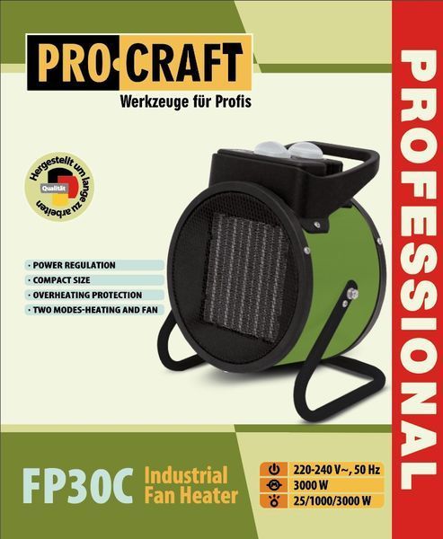 Тепловентилятор PROCRAFT FP30C  000035 фото