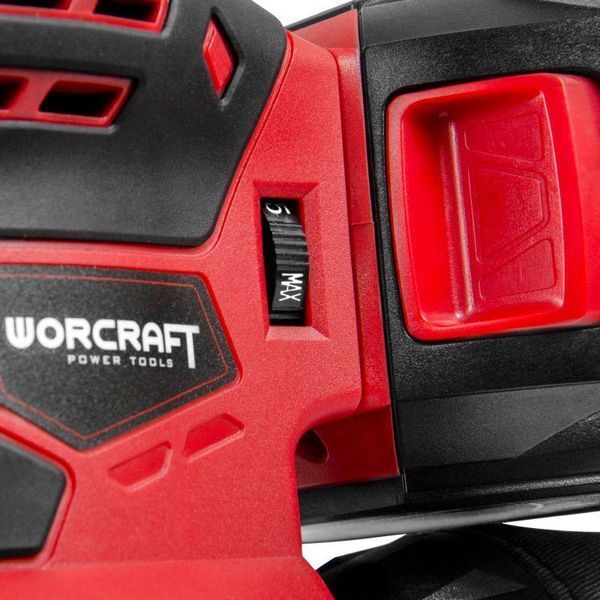 Акумуляторна шліфмашина ексцентрикова Worcraft CRS-S20Li 13131 фото