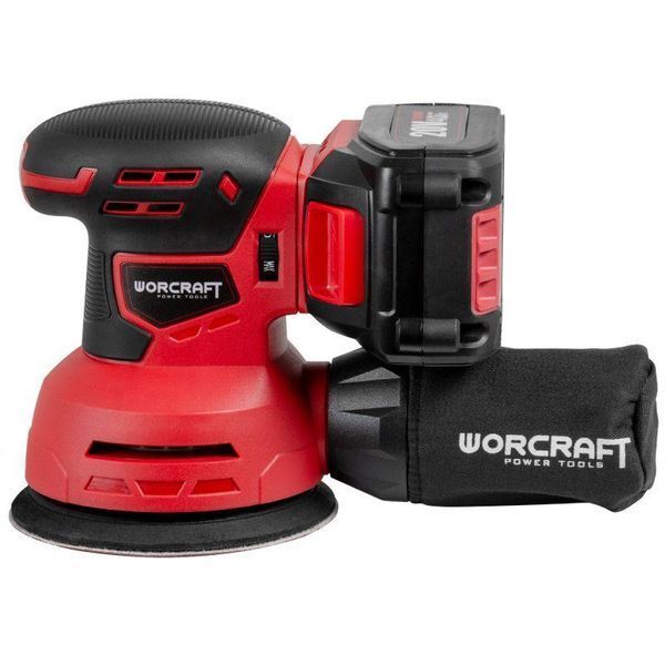 Акумуляторна шліфмашина ексцентрикова Worcraft CRS-S20Li 13131 фото