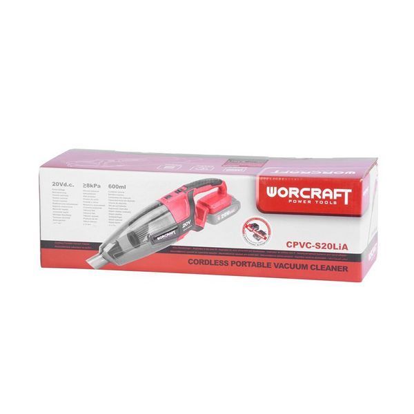Акумуляторний пилосос ручний WORCRAFT CPVC-S20LiA 13204 фото