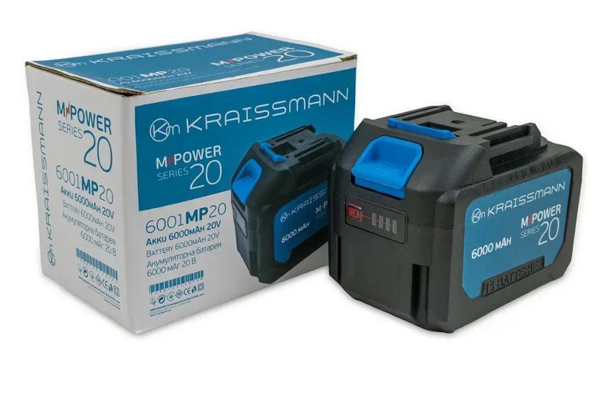 Универсальный аккумулятор KRAISSMANN 6001 MP 20 3807015 фото