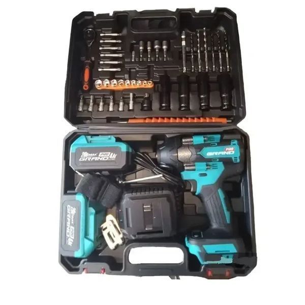 Акумуляторний гайковерт Grand АГ-800UBL BRUSHLESS в кейсі GRAG800UBL фото