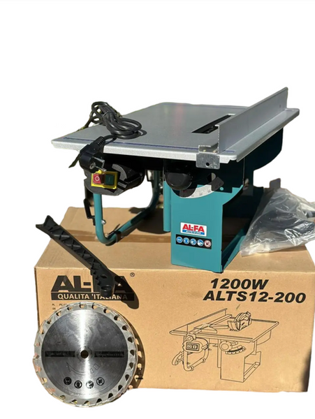 Настільна циркулярна пила ALFA ALTS12-200 1200W 200 мм, 2950 об/хв, нахил 45&deg; 1617050824 фото