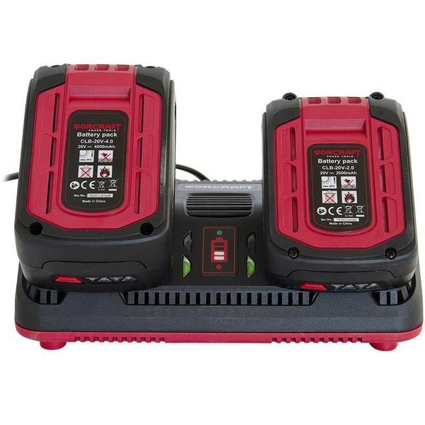 Зарядное устройство двойное Worcraft CLC-20V-2.4D 13019 фото