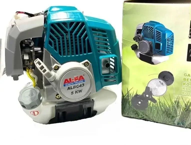 Бензиновая коса ALFA ALBC43 43 кубов двигатель 5 кВт ALBC43 фото