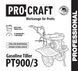 Мотоблок бензиновий PROCRAFT PT900/3 UNIVERSAL 900901 фото 11