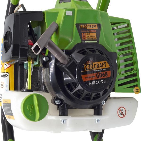 Бензобур PROCRAFT PROFESSIONAL GD68. Без буровой насадки 000068 фото