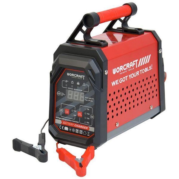Зарядное устройство для автомобильных аккумуляторов WORCRAFT BC-219 13260 фото