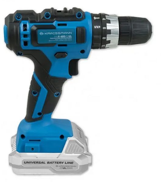 Комплект KRAISSMANN 20UL (угловая шлифмашина, ударный шуруповерт, сабельная пила, АКБ 2000 мАч, АКБ 4000 мАч, 7207002 фото