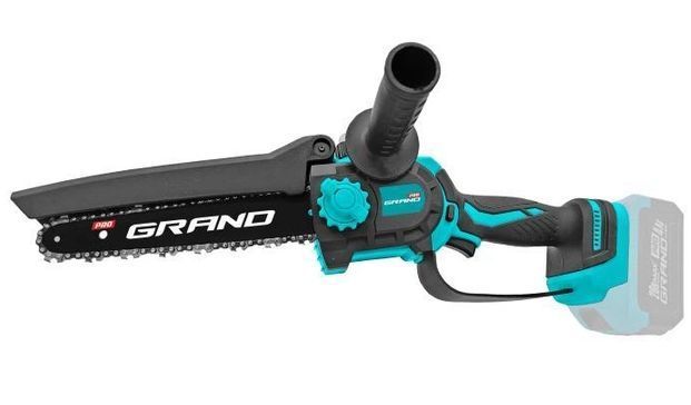 Аккумуляторная пила цепная GRAND АПЦ-20V/M8"-4 PRO (АКБ-20/4=1шт, ЗУ-20/2,4=1шт) GRAPC20/M8-1 фото