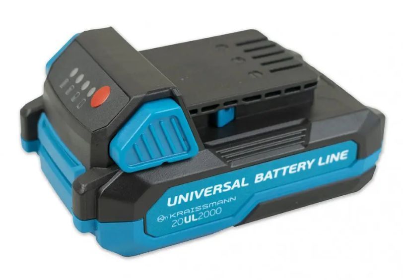 Комплект KRAISSMANN 20UL (угловая шлифмашина, ударный шуруповерт, сабельная пила, АКБ 2000 мАч, АКБ 4000 мАч, 7207002 фото