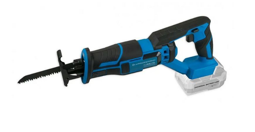 Комплект KRAISSMANN 20UL (угловая шлифмашина, ударный шуруповерт, сабельная пила, АКБ 2000 мАч, АКБ 4000 мАч, 7207002 фото