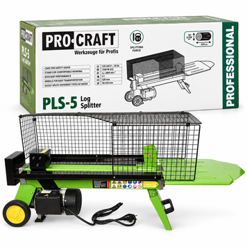 Дроворіз (дровокол) електричний Procraft PLS-5 UNIVERSAL (5 тонн, 1500Вт, 220В) 050000 фото