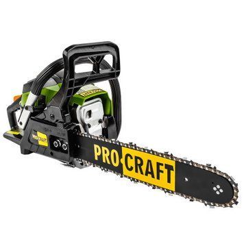 Бензопила ланцюгова PROCRAFT GS-58X (шина+ланцюг 40, шина+ланцюг 35) (Високообертова, однокільцева пила) 600058 фото
