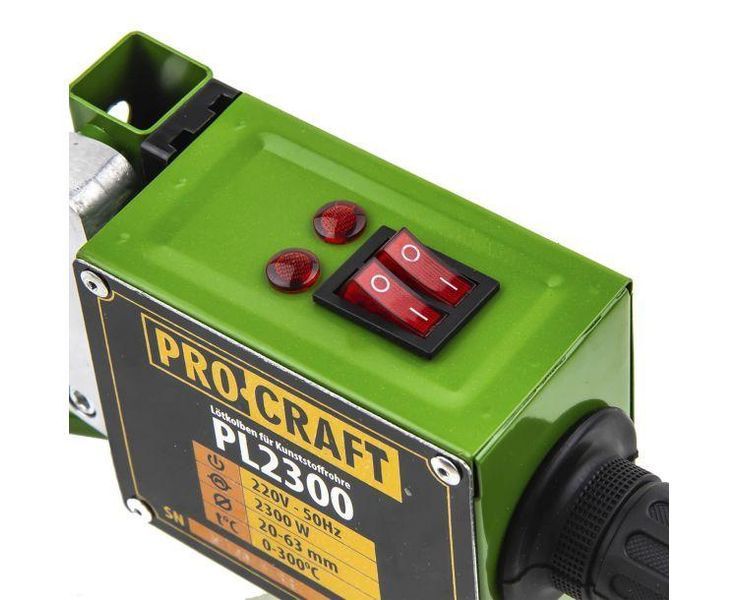 Паяльник для пластикових труб Procraft PL2300 023001 фото