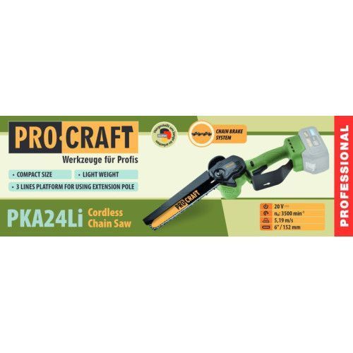 Акумуляторна міні пилка Procraft PKA24Li (без акбізу) 030024 фото
