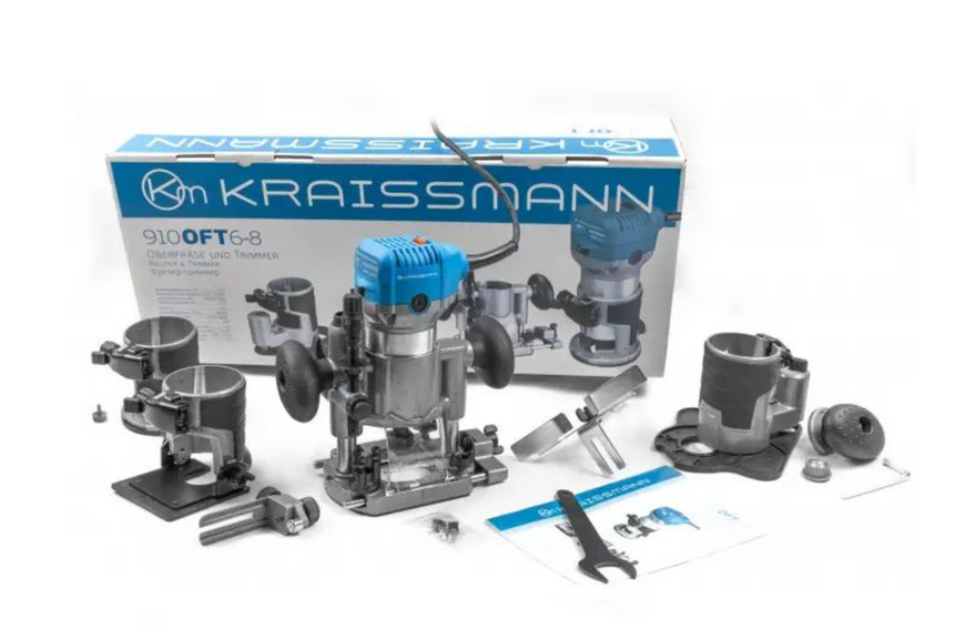 Фрезер-триммер KRAISSMANN 910 OFT 6-8 (четыре базы) 0707005 фото