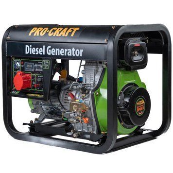Генератор дизельный PROCRAFT DP65/3 UNIVERSAL (ТРИФАЗНЫЙ) 065000 фото