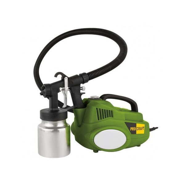 Краскопульт электрический PRO-CRAFT PSE-600 (в комплекте два вида медных сопел 1/1,8/2,5 мм) 006004 фото