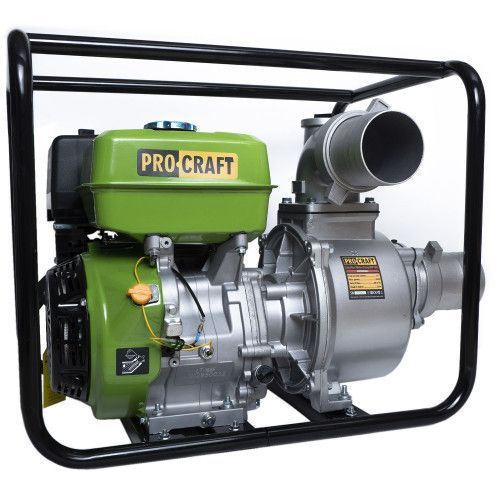 Мотопомпа бензинова PRO-CRAFT WP100 UNIVERSAL (Висока продуктивність, низька витрата палива) 800100 фото
