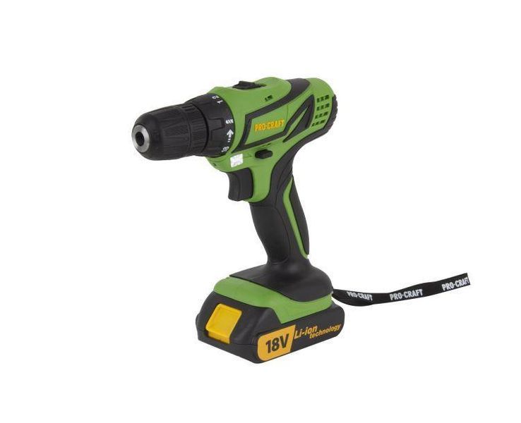 Шурупокрут акумуляторний Procraft PA18 PRO 000181 фото