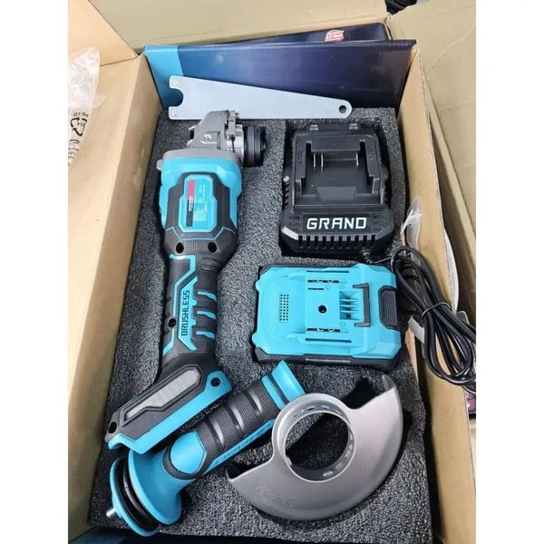 Аккумуляторная угловая шлифмашина Grand МШУ-20BL/HS-1 (BRUSHLESS) GRMSU20BL/HS-1 фото