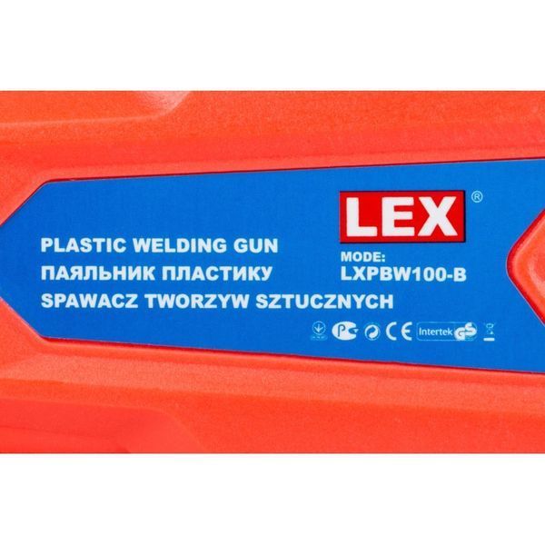 Паяльник для ремонта бамперов пластиковых деталей Lex LXPBW100-B 100W 2103231453 фото