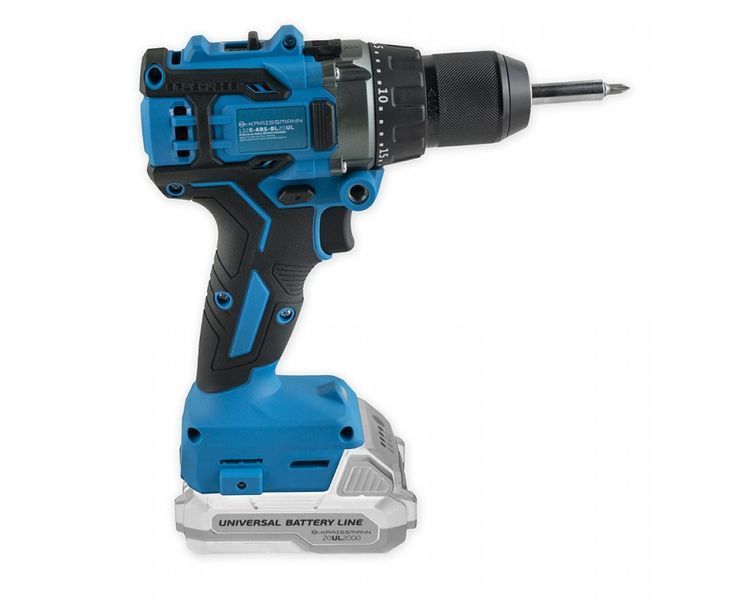 Ударный шуруповерт KRAISSMANN 132 E-ABS-BL 20UL ( Без аккумулятора и зарядного) 0207022 фото