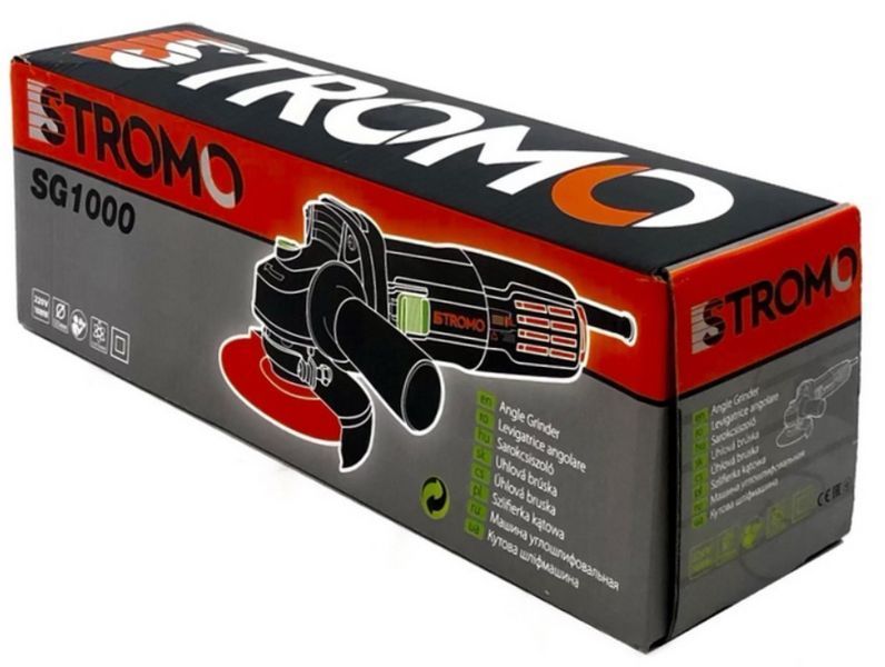 Шліфмашина кутова STROMO SG -1000 125 мм 210001 фото