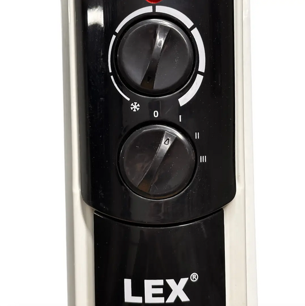 Масляний обігрівач LEX LXHY-20M (9 ребер, 2000 Вт) 17144726 фото