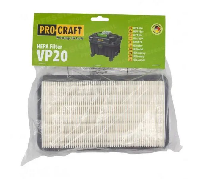 Фильтр HEPA Procraft VP20 бренд UNIVERSAL 020005 фото