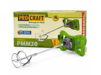 Аккумуляторный строительный миксер Procraft PMM20 20 В, 140 мм, бесщеточный, М14 (без АКБ и зарядного устройства) 030255 фото