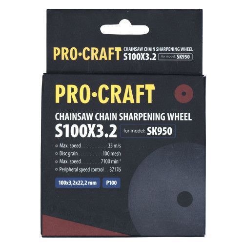 Заточувальний керамічний диск Procraft S100X3.2 до SK950 010032 фото