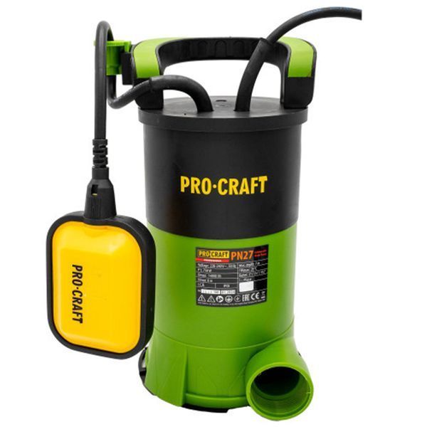 Насос занурювальний дренажно-фекальний Procraft PN27 000027 фото