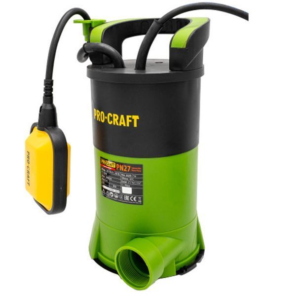 Насос занурювальний дренажно-фекальний Procraft PN27 000027 фото