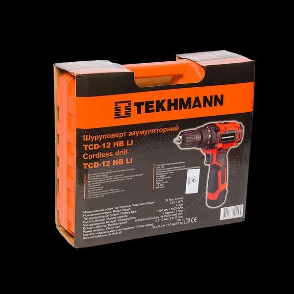 Шуруповерт Tekhmann TCD-12 HB Li 843864 фото