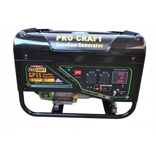Бензиновый генератор Procraft GP35 3 кВт, AVR, ручной запуск 035000 фото
