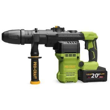 Акумуляторний перфоратор Procraft PHA50 SDS-MAX Кейс (з 1 акб та ЗП) 030050 фото