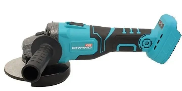 Аккумуляторная угловая шлифмашина Grand МШУ-20BL-1 PRO (Brushless, 1 АКБ 4 Ач, коробка) GRMSU20BL-1 фото