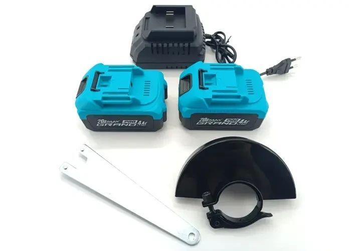 Аккумуляторная угловая шлифмашина Grand МШУ-20BL/PRO (Brushless, 2 АКБ 4 Ач, кейс) GRMSU20BL фото