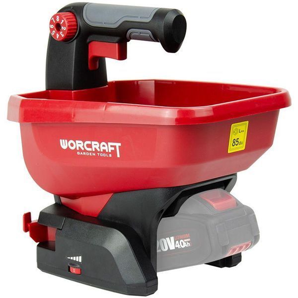 Разбрасыватель-сеялка аккумуляторная WORCRAFT CHSP-S20Li (без акб та зу) 13219 фото Разбрасыватель-сеялка аккумуляторная WORCRAFT CHSP-S20Li (без акб та зу) 13219 фото