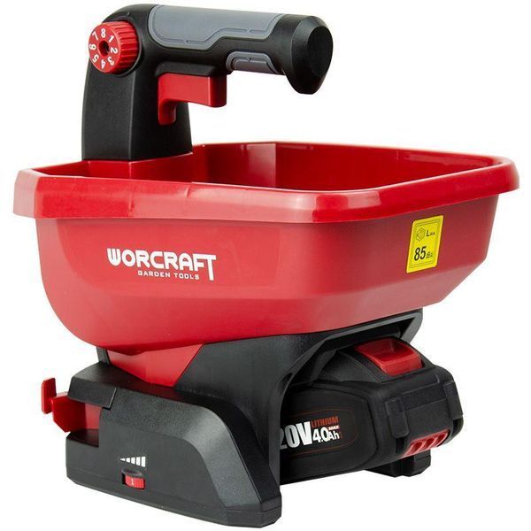 Разбрасыватель-сеялка аккумуляторная WORCRAFT CHSP-S20Li (без акб та зу) 13219 фото Разбрасыватель-сеялка аккумуляторная WORCRAFT CHSP-S20Li (без акб та зу) 13219 фото