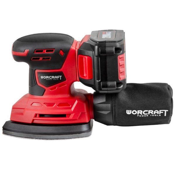 Аккумуляторная шлифмашина вибрационная WORCRAFT CPMS-S20Li 13132 фото
