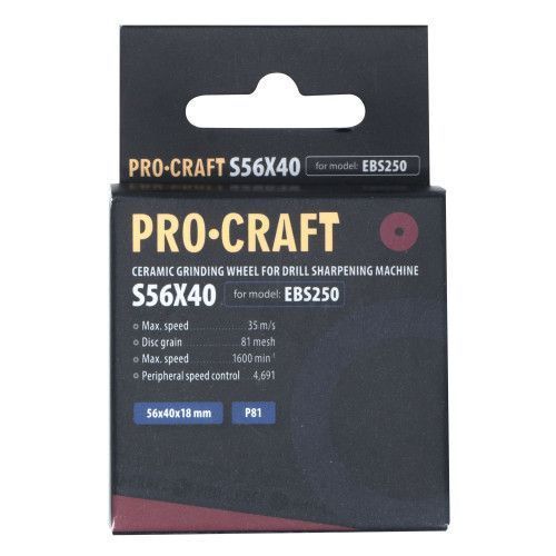 Заточочный керамический диск Procraft S75X52 к EBS420 007552 фото