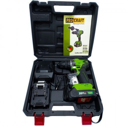 Шуруповерт ProCraft INDUSTRIAL PA-20 BL Universal з АКБ та ЗП 002003 фото