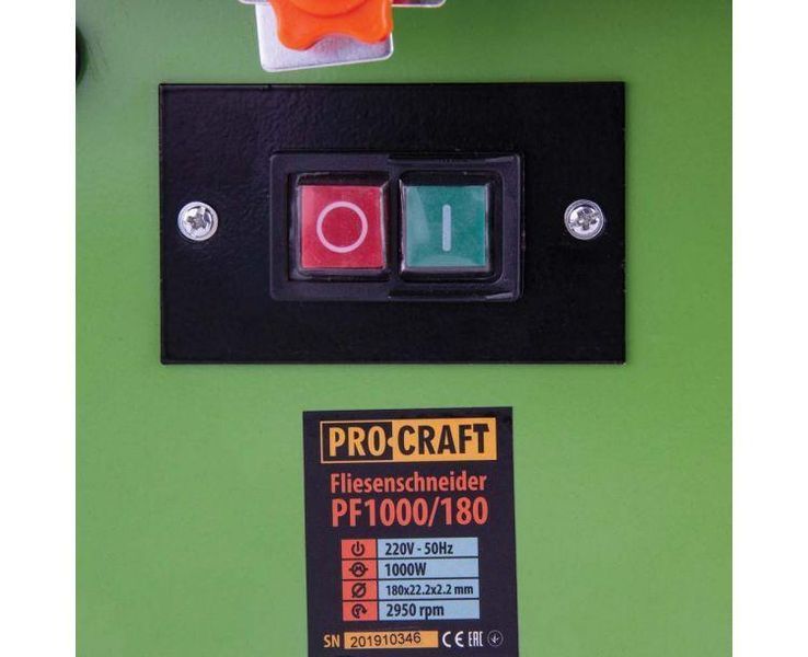 Плиткорез Procraft PF1000/180 010007 фото Плиткорез Procraft PF1000/180 010007 фото