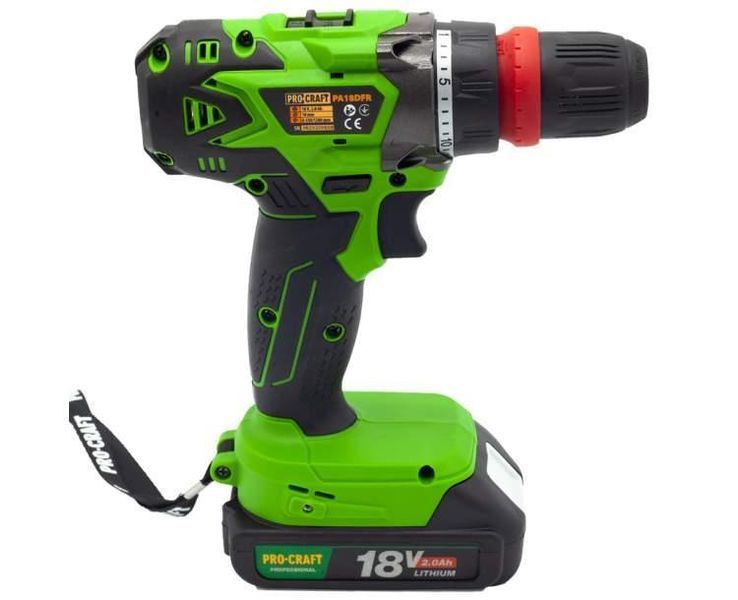 Шуруповерт аккумуляторный Procraft Industrial PA-18DFR Extra 000185 фото