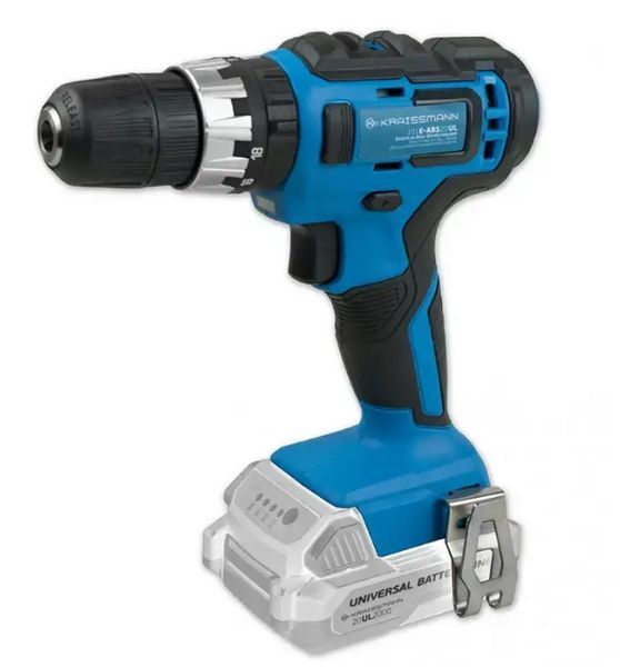 Комплект KRAISSMANN 20UL (кутова шліфмашина, ударний шурупокрут, ланцюгова пила 3051, дві АКБ 4000 мАг, зарядний пристрій) 7207005 фото